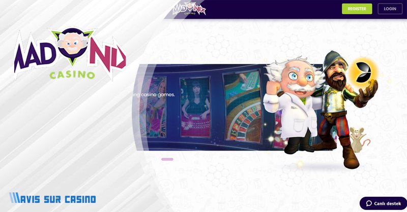 Madcasino live casino à France